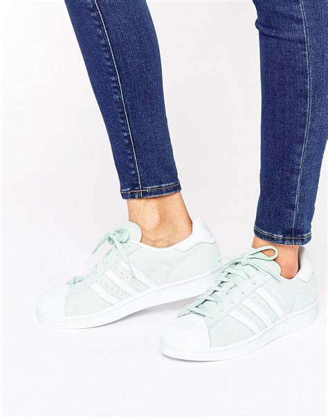 adidas superstar mintgroen|Green Superstar Shoes .